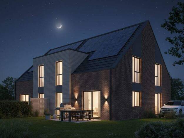 Doppelhaushälfte zum Kauf 558.000 € 5 Zimmer 126 m² 424 m² Grundstück Adendorf 21365