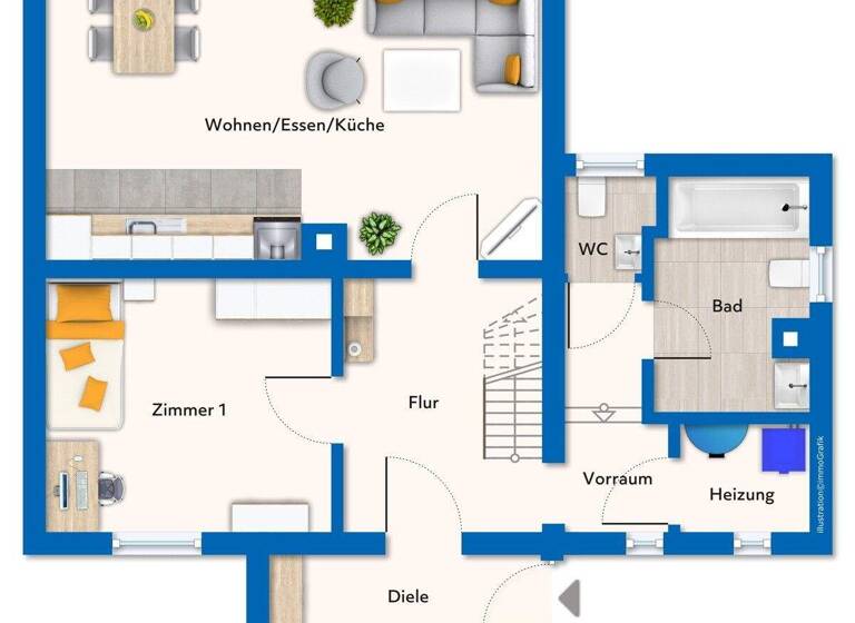 Doppelhaushälfte zum Kauf 250.000 € 4 Zimmer 109,1 m² Dingolfing 84130