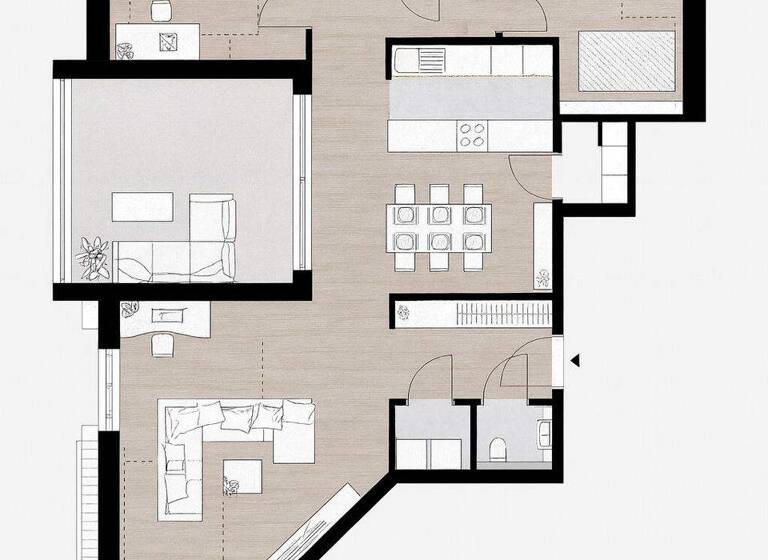 Penthouse zum Kauf 495.000 € 3 Zimmer 115 m² EG Helfant Palzem / Helfant 54439