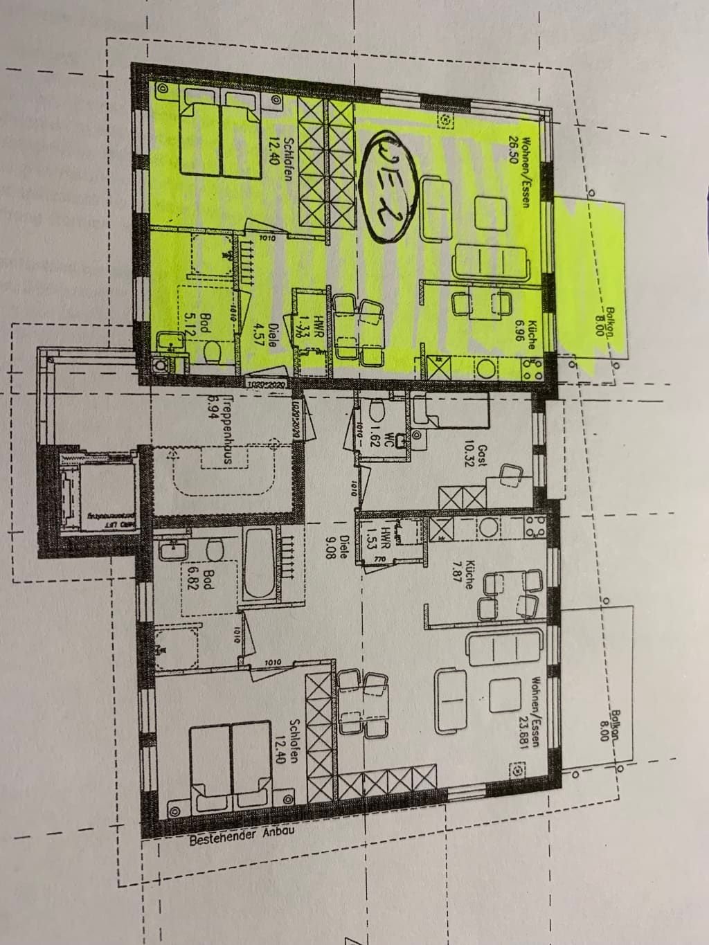 Wohnung zur Miete Wohnen auf Zeit 2.700 € 2 Zimmer 62 m²<br/>Wohnfläche 01.01.2025<br/>Verfügbarkeit Riemker Straße Feldkamp Herne 44625