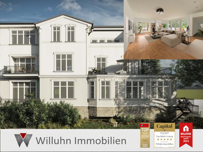 Wohnung zum Kauf 825.000 € 3 Zimmer 144,2 m²<br/>Wohnfläche 3.<br/>Geschoss Schönefeld-Abtnaundorf Leipzig 04347