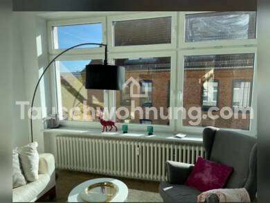 Wohnung zur Miete Tauschwohnung 800 € 3 Zimmer 75 m² 2. Geschoss Vorstadt Kiel 24103