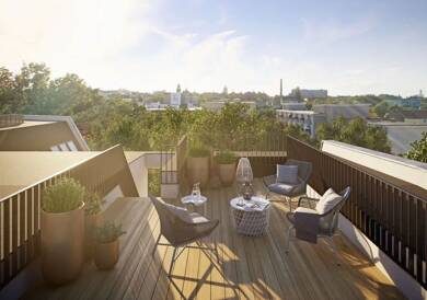 Penthouse zum Kauf - Neubau 1.398.000 € 4 Zimmer 160 m² Dachgeschoss, 4. Geschoss Friedenau Berlin 12159