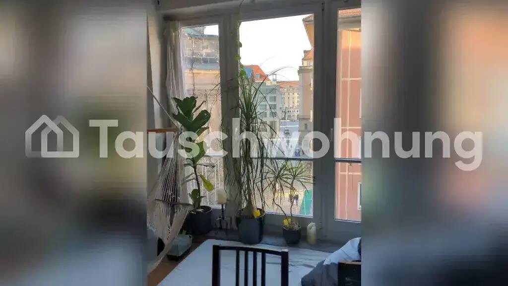 Wohnung zur Miete Tauschwohnung 595 € 3 Zimmer 78 m² 3. Geschoss Innere Altstadt Dresden 01067