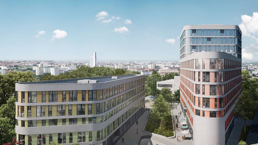 Bürofläche zur Miete - Erstbezug provisionsfrei 22 € 577 m² Bürofläche Zentrum-Südost Leipzig 04103
