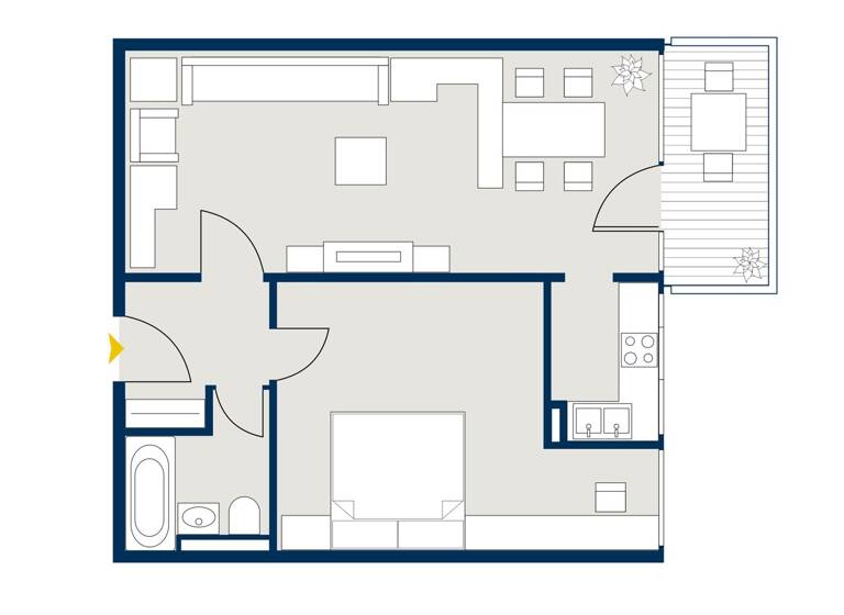 Wohnung zum Kauf provisionsfrei 529.000 € 2 Zimmer 55 m² Sendling München 81371