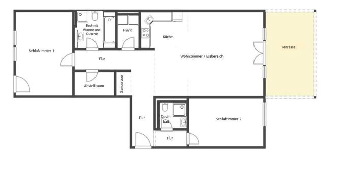 Wohnung zum Kauf 399.000 € 3 Zimmer 105 m²<br/>Wohnfläche Bad Honnef Bad Honnef 53604