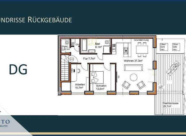Wohnung zum Kauf provisionsfrei 489.048 € 3 Zimmer 87,3 m² Lichtenhof Nürnberg 90459