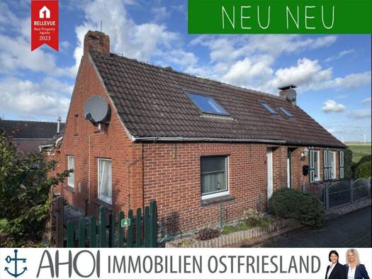 Doppelhaushälfte zum Kauf 109.000 € 4 Zimmer 73,4 m² 318 m² Grundstück Campen Krummhörn Campen 26736