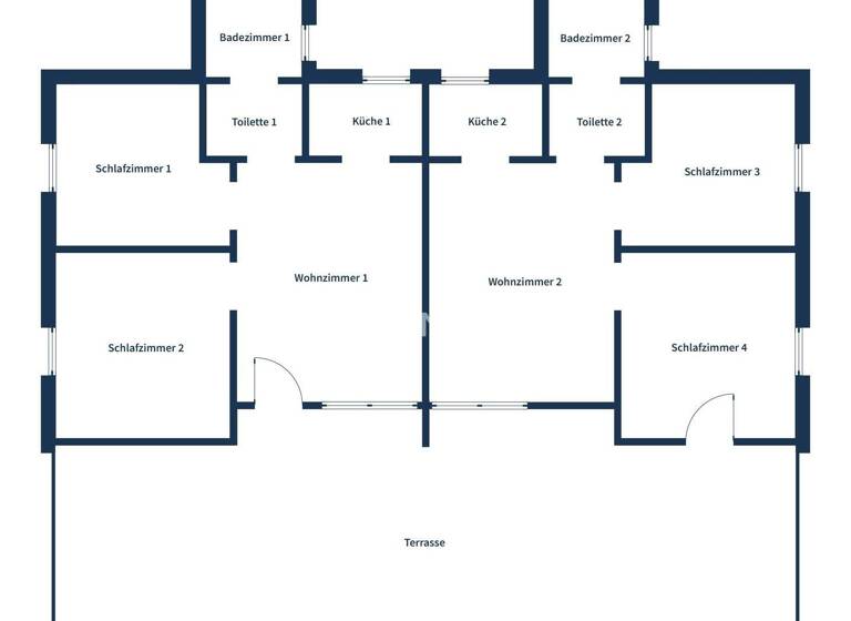 Bungalow zum Kauf 199.000 € 3 Zimmer 80 m² 619 m² Grundstück Devin Stralsund 18439