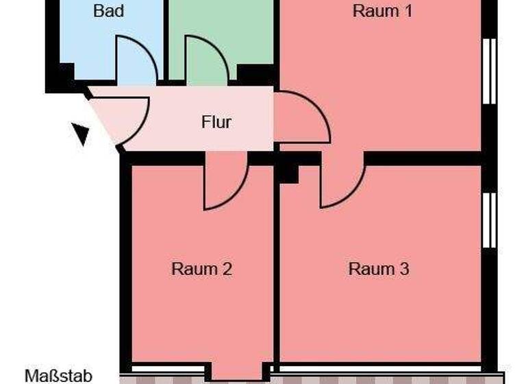 Wohnung zur Miete 329 € 2 Zimmer 39,1 m² 2. Geschoss Wiesenstraße 7 Herscheid 58849