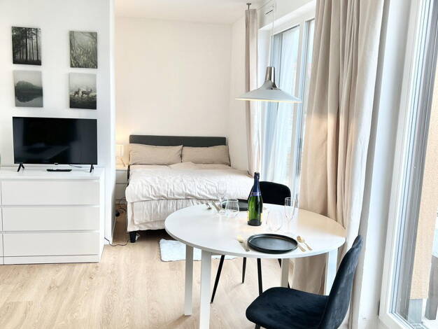 Studio zur Miete 995 € 1 Zimmer 34 m² 4. Geschoss Maximilianstraße 43 Seeleinsbühl Nürnberg 90429