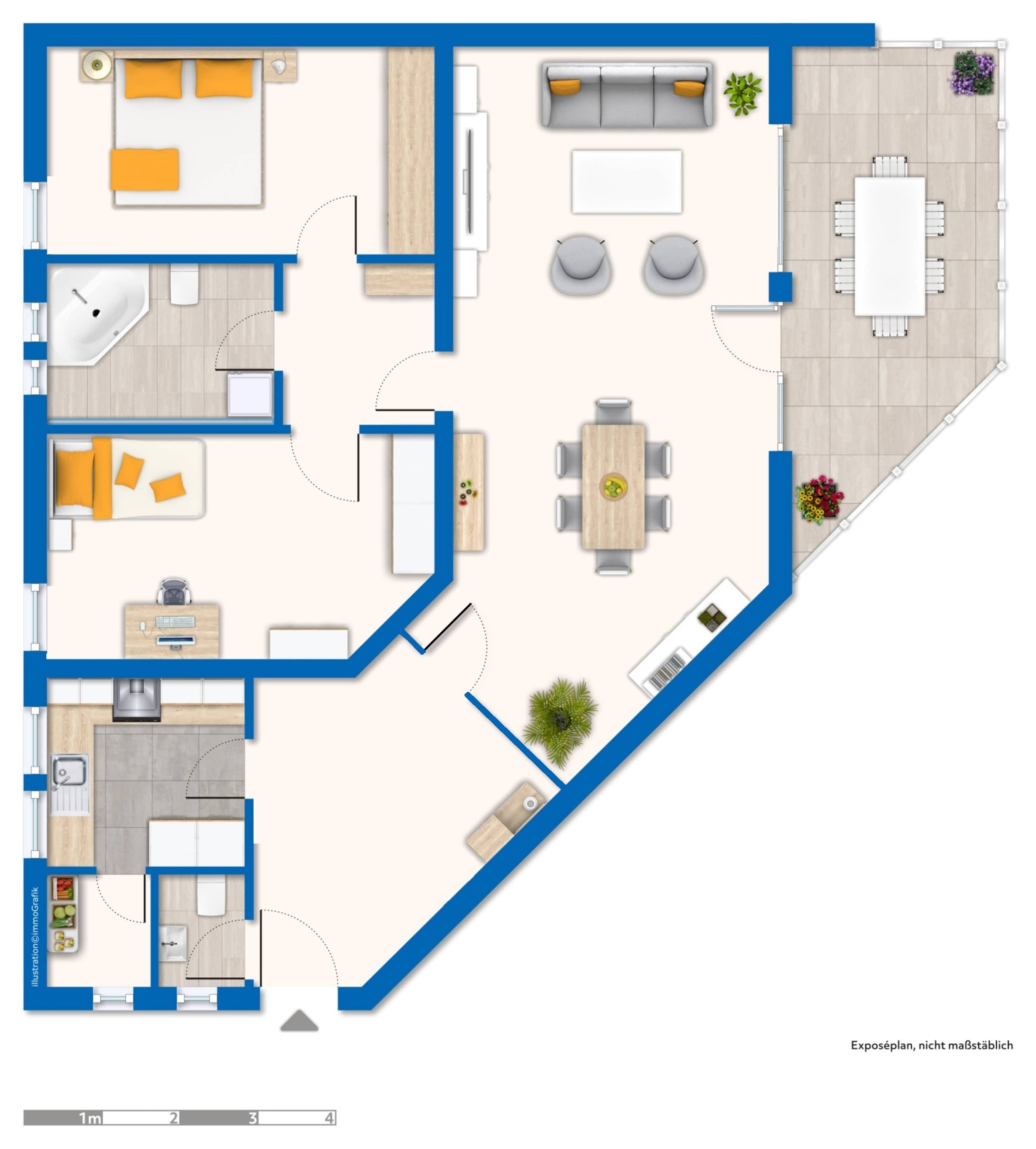 Wohnung zum Kauf 260.000 € 3 Zimmer 98,3 m²<br/>Wohnfläche Trailfingen Münsingen 72525