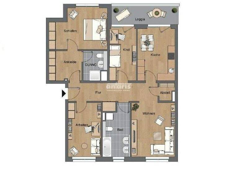 Wohnung zur Miete 1.556 € 4,5 Zimmer 119,9 m² Krämpfervorstadt Erfurt, Stadt 99085