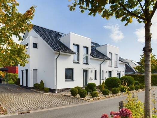 Doppelhaushälfte zum Kauf 499.000 € 4 Zimmer 126,7 m² 290 m² Grundstück Am Heideplacken 18 A Metjendorf Wiefelstede 26215