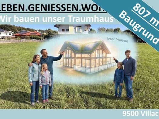 Grundstück zum Kauf 290.520 € 807 m² Grundstück Lind Villach 9500