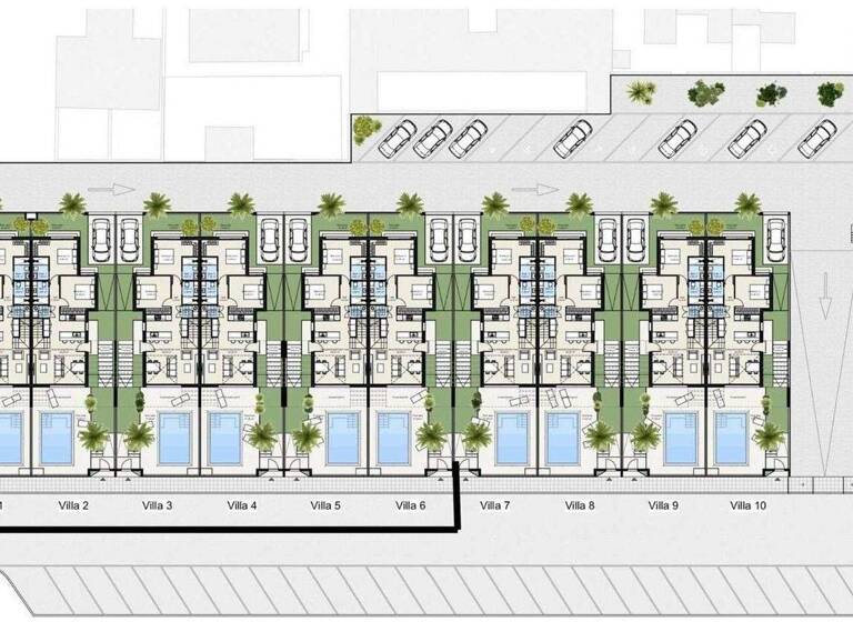 Villa zum Kauf provisionsfrei 359.900 € 4 Zimmer 128 m² 228 m² Grundstück Los Nietos 30383