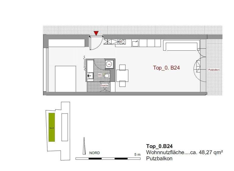 Wohnung zur Miete 1.140 € 2 Zimmer 48,3 m² frei ab 01.04.2026 Franz-Fischer-Straße 26a Wilten Innsbruck 6020