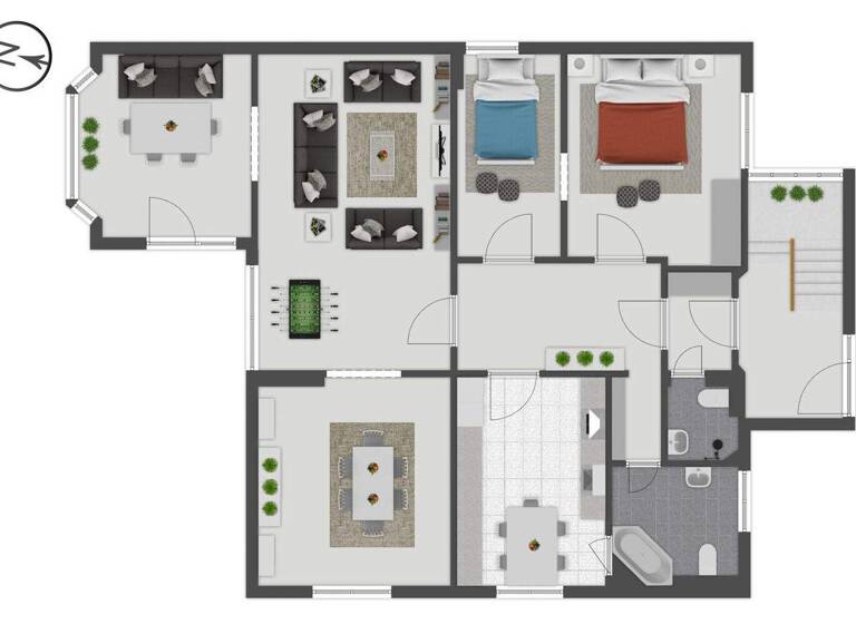 Mehrfamilienhaus zum Kauf 1.400.000 € 8 Zimmer 240 m² 1.107 m² Grundstück Frohnau Berlin 13465