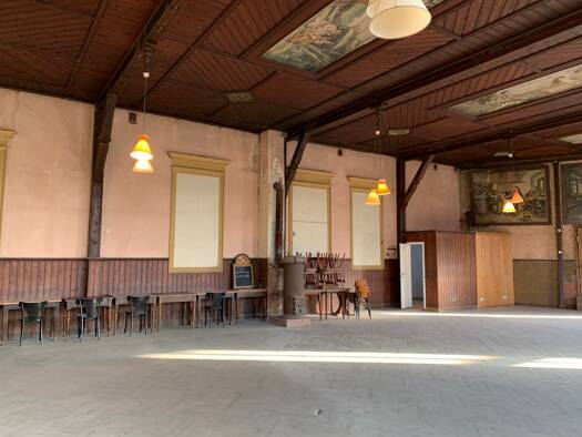 Lagerhalle zur Miete provisionsfrei 795 € 370 m² Lagerfläche Bahnhofsweg 1 Kühnhausen Erfurt 99090