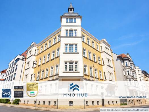 Wohnung zum Kauf 210.000 € 2 Zimmer 58 m² 1. Geschoss Südvorstadt Leipzig 04275