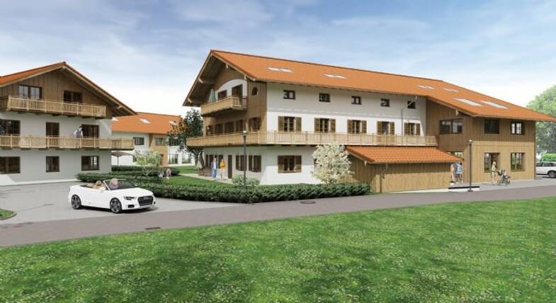 Wohnung zum Kauf provisionsfrei 875.000 € 4 Zimmer 123,2 m² Dachgeschoss, 2. Geschoss frei ab sofort Feldwieserstraße 52 Feldwies Übersee 83236