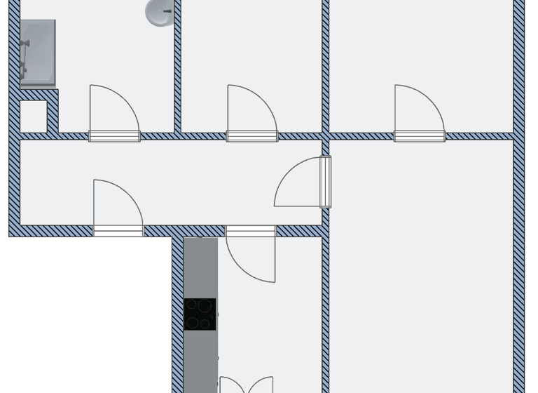 Wohnung zur Miete 660 € 3 Zimmer 74 m² 1. Geschoss Langerfeld Wuppertal 42389