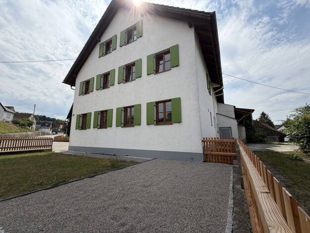 Einfamilienhaus zur Miete 945 € 6 Zimmer 148 m² 80 m² Grundstück Mickhausen Mickhausen 86866