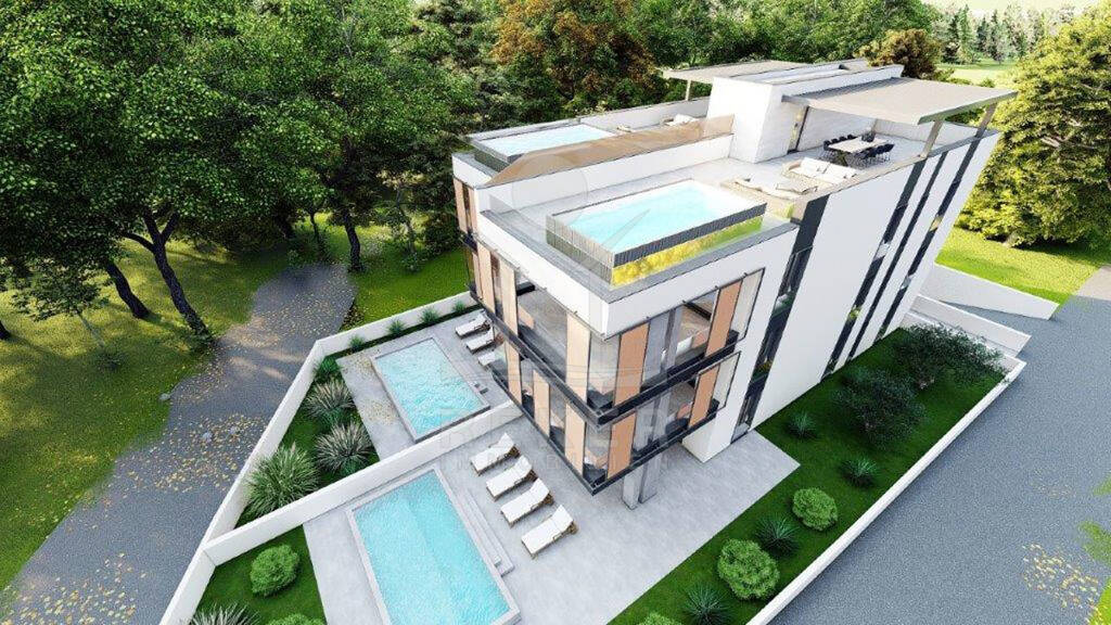 Penthouse zum Kauf - Erstbezug 1.302.341 € 4 Zimmer 152 m² 2. Geschoss Zadar 23000