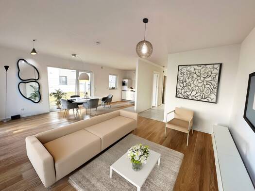 Doppelhaushälfte zur Miete - Erstbezug 1.594 € 4 Zimmer 112,8 m² 280 m² Grundstück Pottendorf 2486