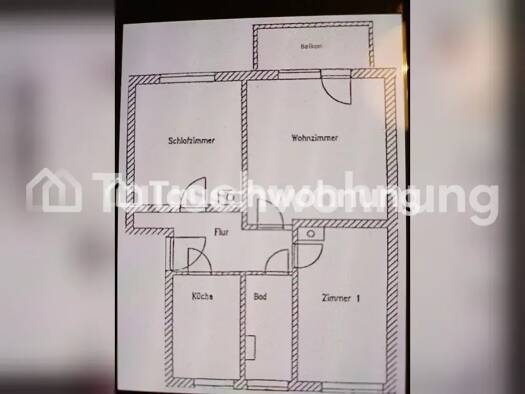 Wohnung zur Miete Tauschwohnung 528 € 3 Zimmer 63 m² 3. Geschoss Tolkewitz/Seidnitz-Nord Ortsamtsbereich Blasewitz 01279