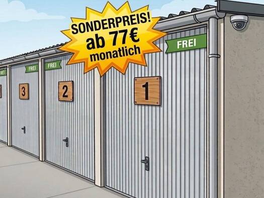 Garage zur Miete provisionsfrei 77 € Lessingstraße 32 Mitte Dortmund 44147