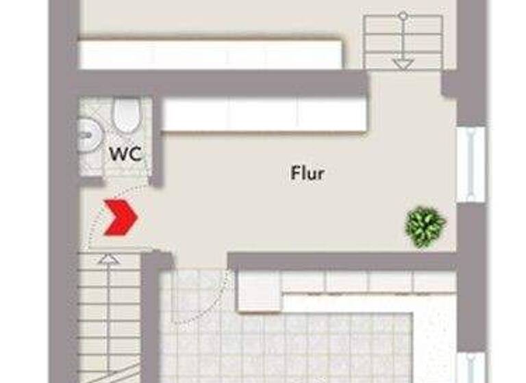 Wohnung zur Miete 1.097 € 4 Zimmer 137 m² Hauptstr. 34 Emmerstedt Helmstedt 38350