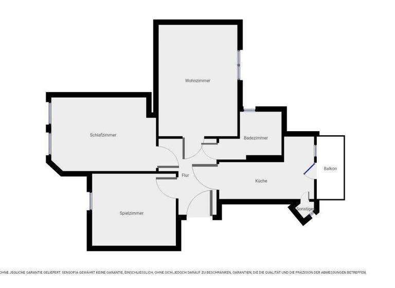 Wohnung zur Miete nur mit Wohnberechtigungsschein 418 € 3 Zimmer 69,9 m² 3. Geschoss Joseph-Haydn-Straße 12 Innenstadt Halle (Saale) 06110