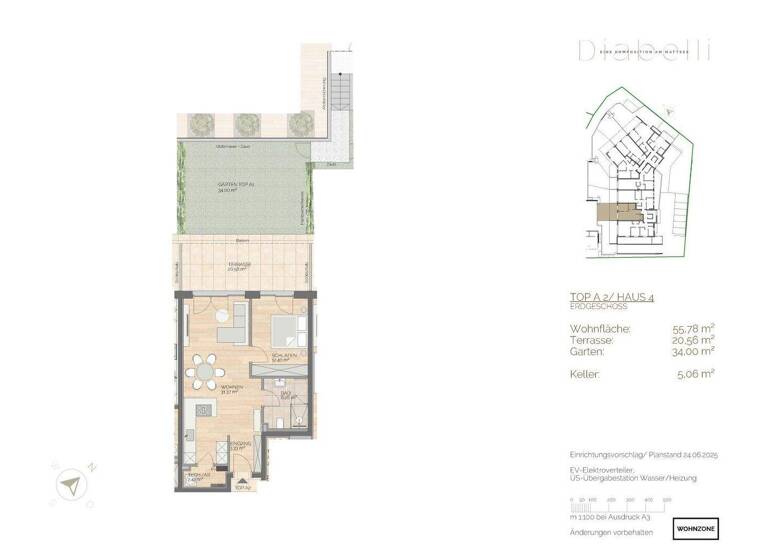 Wohnung zum Kauf - Erstbezug 467.000 € 2 Zimmer 55,8 m² EG Mattsee 5163