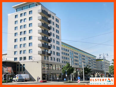 Bürofläche zur Miete 2.500 € 8 Zimmer 387,4 m² Bürofläche Heinrichstraße 29 Stadtmitte West Gera 07545