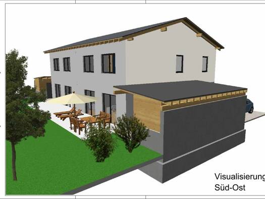 Doppelhaushälfte zur Miete - Erstbezug 1.350 € 6 Zimmer 146 m² 360 m² Grundstück frei ab 01.01.2026 Pater-Odilo-Ring 16 Hankofen Leiblfing 94339