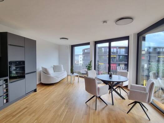 Wohnung zur Miete - Erstbezug 1.770 € 3 Zimmer 92,1 m² 3. Geschoss frei ab 01.12.2026 Leipziger Straße Leipziger Vorstadt Ortsamtsbereich Neustadt 01097