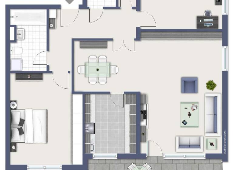 Wohnung zum Kauf provisionsfrei 267.000 € 3 Zimmer 83 m² Mainz-Kostheim Kostheim 55246