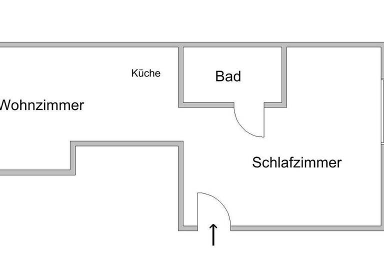 Studio zur Miete 1.100 € 1 Zimmer 28 m² 1. Geschoss frei ab 01.04.2026 Dornbusch Frankfurt am Main 60433