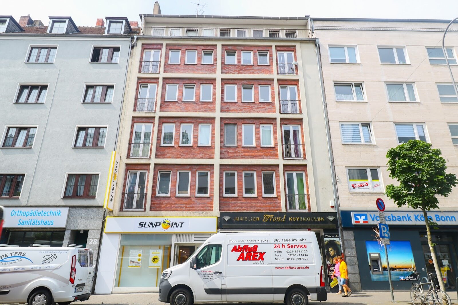 Wohnung zur Miete 1.287 € 3 Zimmer 117 m²<br/>Wohnfläche 3.<br/>Geschoss 01.10.2024<br/>Verfügbarkeit Frankfurter Str. 26 Mülheim Köln 51065