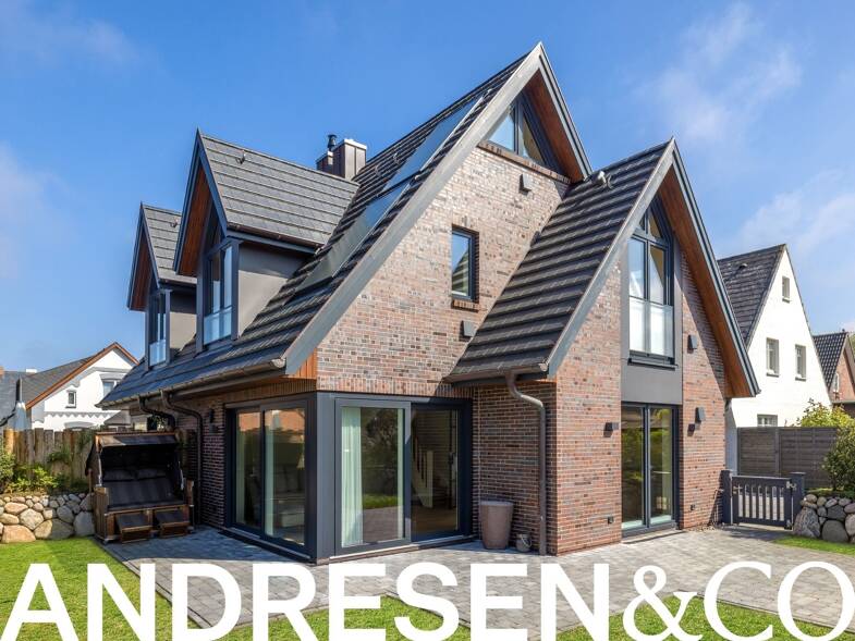 Doppelhaushälfte zum Kauf 1.695.000 € 4 Zimmer 101 m² 499 m² Grundstück Westerland Sylt 25980