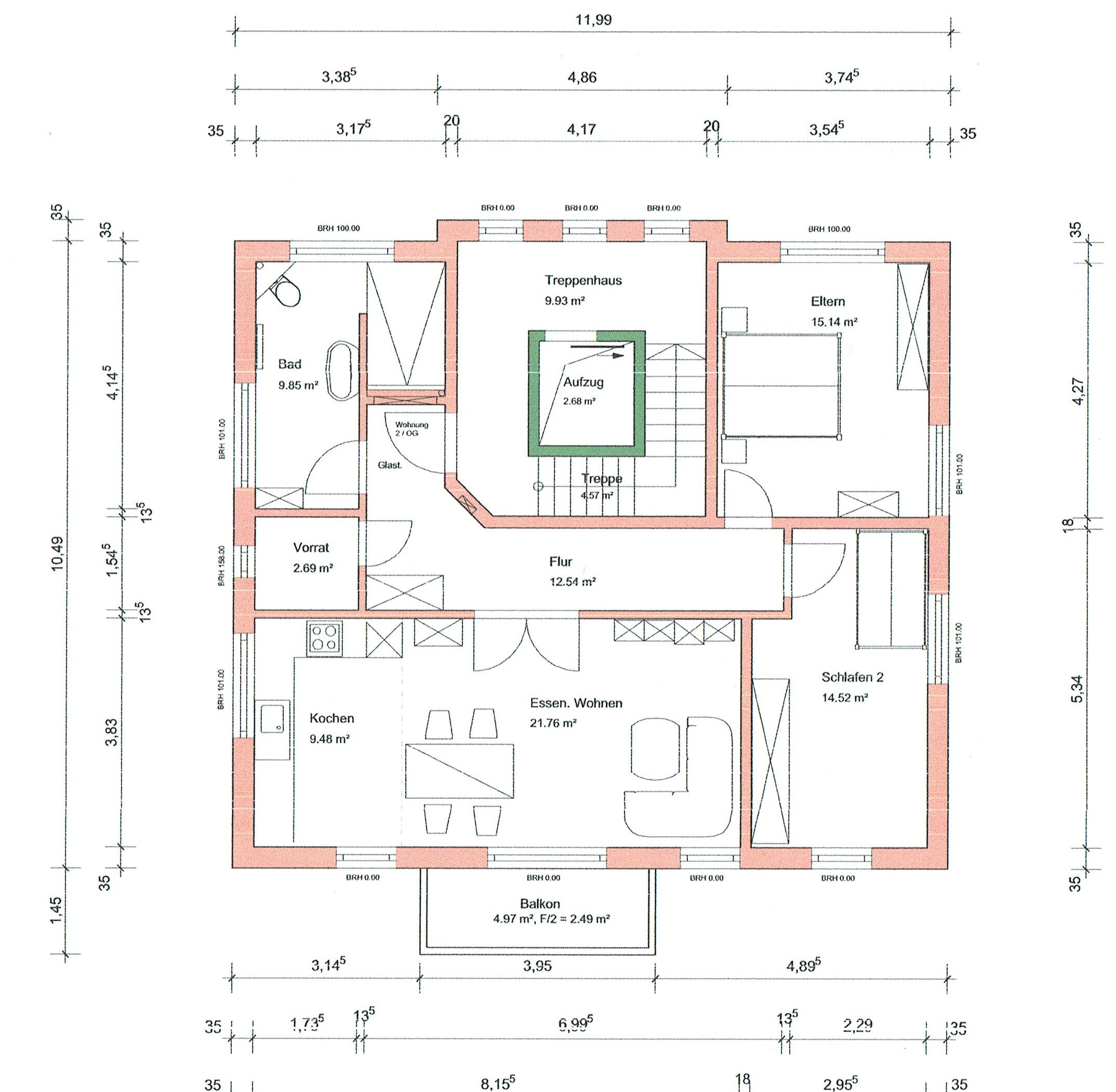 Wohnung zum Kauf 510.000 € 3 Zimmer 88,5 m²<br/>Wohnfläche 1.<br/>Geschoss ab sofort<br/>Verfügbarkeit Bad Wörishofen Bad Wörishofen 86825