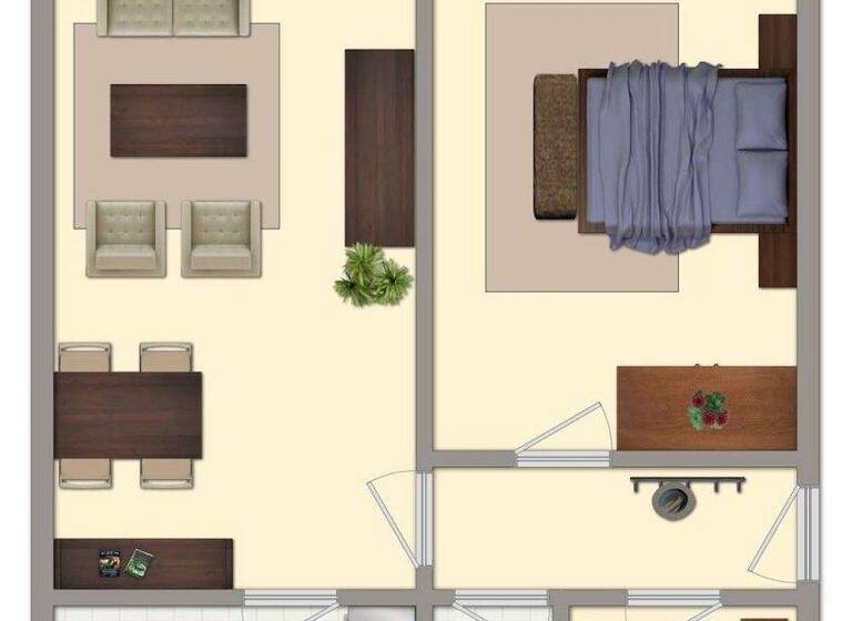 Wohnung zur Miete 410 € 2 Zimmer 68,1 m² 4. Geschoss frei ab 01.05.2026 Trebelehof 2 Bergen Bergen auf Rügen 18528