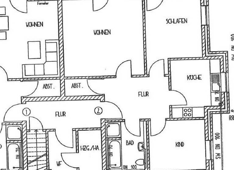 Wohnung zum Kauf provisionsfrei 328.000 € 3 Zimmer 79 m² Geschoss 1/2 Harsefeld 21698