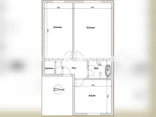 Wohnung zur Miete Tauschwohnung 750 € 2,5 Zimmer 72 m² 2. Geschoss Potsdam West Potsdam 14471