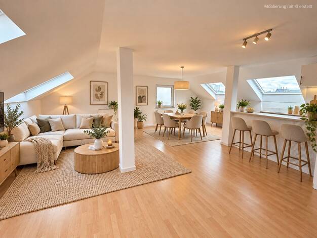 Wohnung zur Miete 810 € 2 Zimmer 78 m² 4. Geschoss frei ab 01.10.2026 Kilianstraße 10 Heilbronn Heilbronn 74072