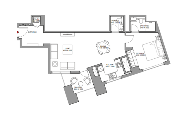 Wohnung zum Kauf 456.503 € 2 Zimmer 79 m² Dubai