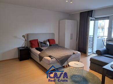 Wohnung zur Miete Wohnen auf Zeit 1.349 € 1 Zimmer 36 m² frei ab sofort Altstadt Frankfurt am Main / Sachsenhausen-Nord 60488