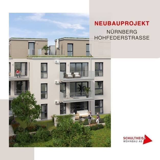 Wohnung zum Kauf - Neubau provisionsfrei 601.522 € 3 Zimmer 86,6 m² 3. Geschoss Veilhof Nürnberg 90489